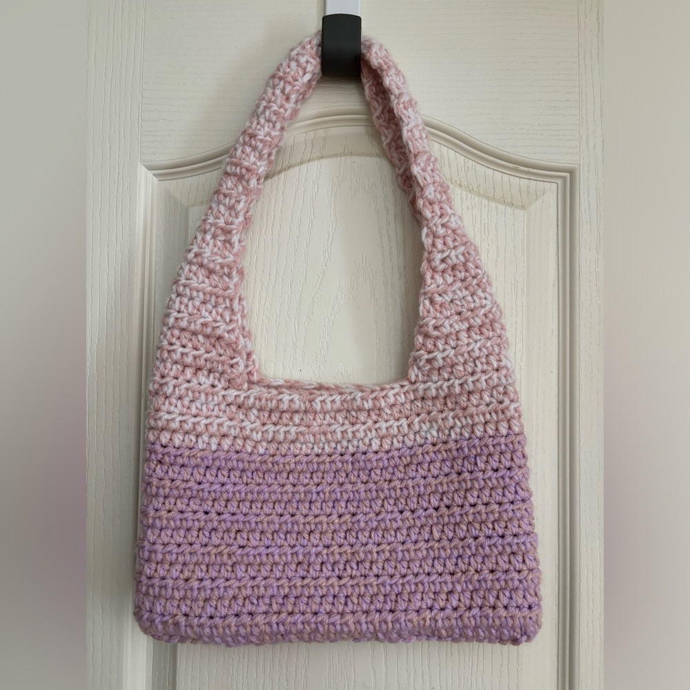 New Handmade Crochet Shoulder Bag, Market Bag, Boho Bag, Excellent quality